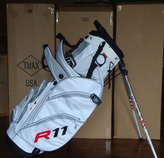 New 2012 TaylorMade R11 Pure Lite 3.0 Golf Stand Bag White