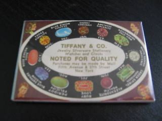 vintage tiffany co jewelry promotional card new york from canada