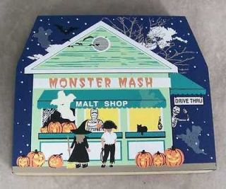 Cats Meow Halloween Monster Mash Malt Drive In Shop #11 632 NEW *Ship 