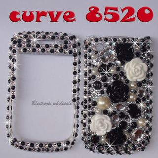 Glitter Bling Diamond Phone Cover Case Skin F Blackberry curve 8520 