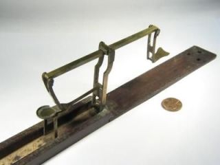 antique english gold guinea coin balance scale c1800 from united