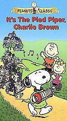 Its the Pied Piper, Charlie Brown VHS, 2000, Clamshell
