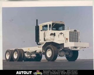 1984 Oshkosh Model F2546 6x6 Tandem Tractor Truck ORIGINAL Factory 