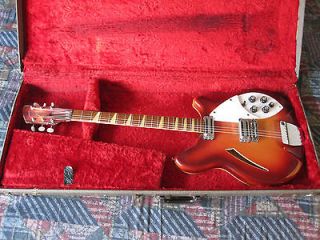 rare vintage Rickenbacker guitar case late 50s early 60s Capri 360 
