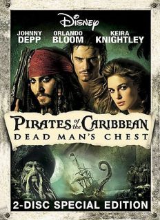 NEW Pirates of the Caribbean Dead Mans Chest on DVD 2 disc