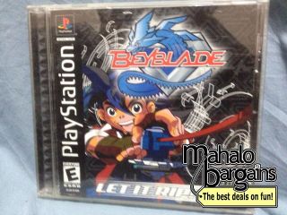beyblade let it rip sony playstation 1 2002 one day