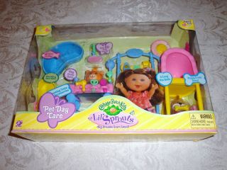 cabbage patch lil sprouts pet day care playset new time