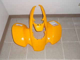 honda trx 400 400ex new front plastic fender fenders yellow