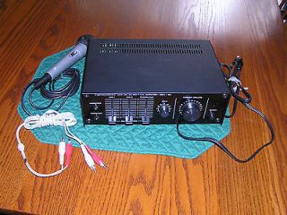 Realistic MPA 25 20 Watt P.A. Amplifier 120 AC or 12 volt Fast Free 