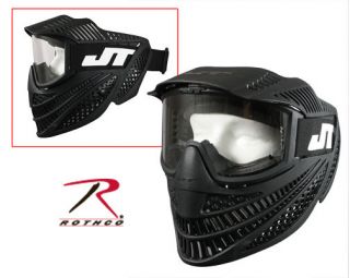   AND MASK SYSTEM JT USA RAPTOR BLACK PAINTBALL TYPE GEAR ROTHCO 4018