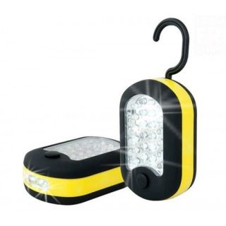   27 LED Work Light Hook Flashlight with Magnet and 2 Light Modes