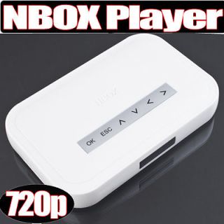 NBOX TV USB to HDD MP4 RM RMVB MPEG AVI CASE Media Player
