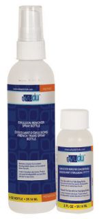 yudu 6 oz spray bottle w emulsion remover concentrate time