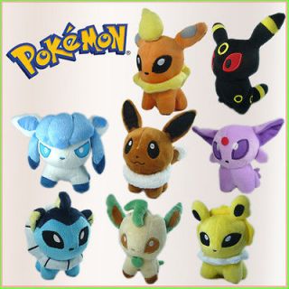 8x nintendo pokemon soft stuffed animal plush toy 8 characters