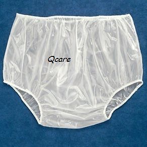 Soft Plastic Pants Adult Diaper Cover brief Size XL We Have Other 