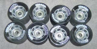 roller skate wheel bullet chicago 58mm grey hub time left