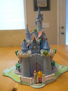 Vintage Disney Mattel Polly Pocket Bluebird Blue Cinderella Castle