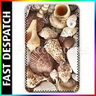 Sea Shells Personalised Mobile Phone Sock Pouch Fits iPhone & Smaller