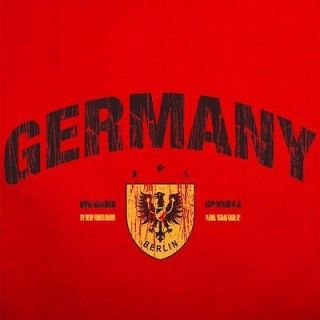 germany berlin jersey flag german soccer t shirt red all
