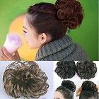   Scrunchie Ponytail Holders Hairpiece Hair Extensions Color pick