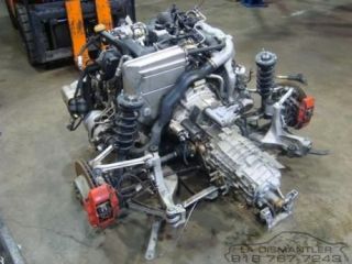 Porsche 911 996 Twin Turbo Engine Motor and 6 Speed Transmission 