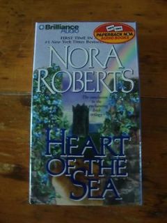 Nora Roberts Heart of the Sea 3rd in Trilogy Book on Cassette 