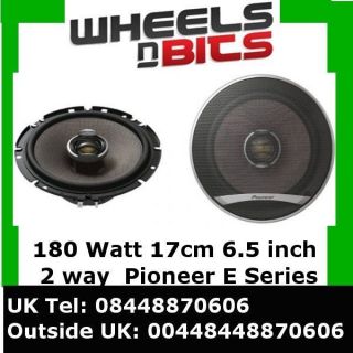Pioneer TS E1702i 6.5 Inch 17cm 170mm Car Door Speakers 180Watt Free 