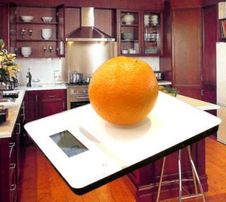 modern slim flat digital glass kitchen scale 5kg 1g from