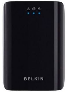 Belkin Powerline AV Home Plug 200mbps Network Single Adapter F5D4074 