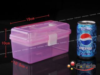 multifunction two layer plastic storage box tool case from hong