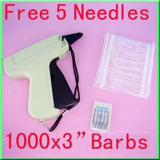 clothes price label tagging tag gun 3 barbs needles from