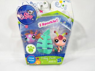 Littlest Pet Shop Sparkle Pretty Pairs Dragonfly Centipede Bug Insect 