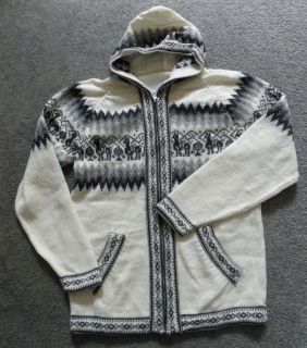   & Gray Alpacas Soft Sweater Jacket With Zipper Hood Peru PB240003 SM