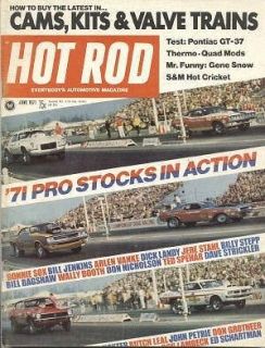 hot rod june 1971 1971 pontiac tempest gt 37 test