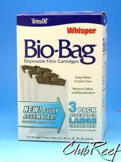 bio bag lg cartridges tetra whisper 20 30 40 60
