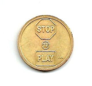 Newly listed Puerto Rico STOP n PLAY Game Token Not Listed