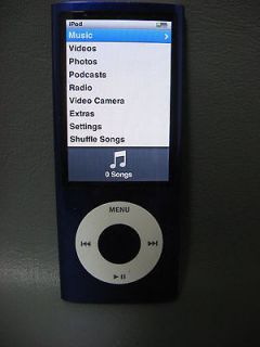   iPod Nano 5th Gen Purple/A1320/F​unctional/ Player/Video Camera