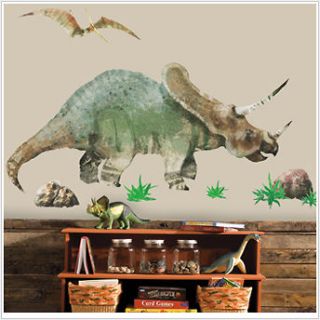   and PTERODACTYL wall stickers MURAL dinosaur decals 54x28 dino