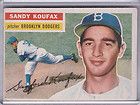 1957 Topps 302 Sandy Koufax PSA 7 Brooklyn Dodgers HoF