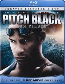 Pitch Black Blu ray Disc, 2012, With Movie Cash