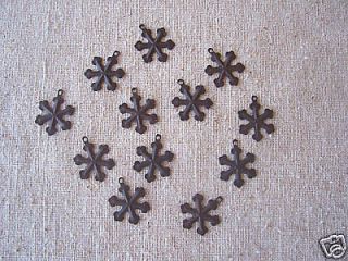 36 3 4 primitive rusty snowflake winter crafts time left