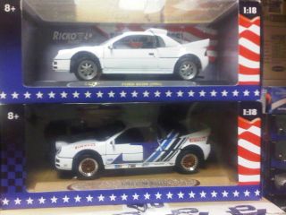 Ford RS200 WRC Street Version & Rally Race Car 1986 (WHITE) 118 RICKO 