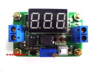 DC Power Supply Module with LED display Current Adjustable 4.5V 24V to 