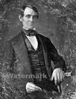 Photograph Vintage Image 16th President Abraham Lincoln 37 yrs old 