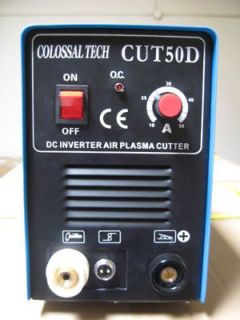 plasma cutter 50amp new cut50d inverter dual voltage time left