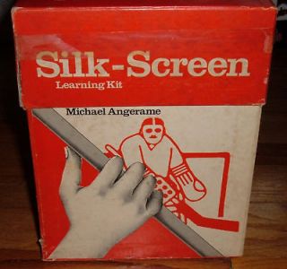 silk screen learning kit michael angerame silkscreen 