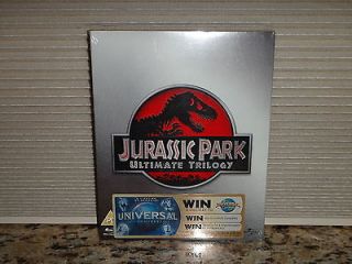Jurassic Park Ultimate Trilogy Blu Ray Collection Complete Box Set 