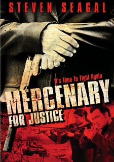 Mercenary for Justice DVD, 2009, Full Frame Widescreen Repackaged 