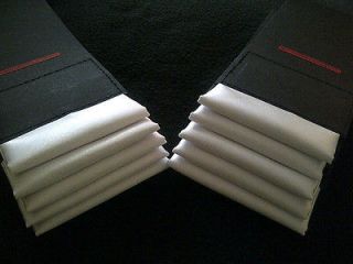 pre folded pocket squares handkerchiefs banded