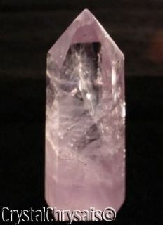 Beautiful A+ Natural Clear Amethyst Crystal Point Obelisk Stone